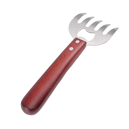 SUPVOX Meat Separator Tool Stainless Steel Bbq Meat Divider Fork Grilling Utensil Set Forks