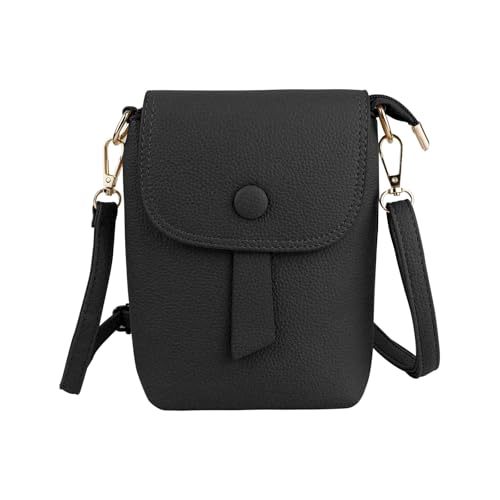 Crossbody Bags, PU Leather Crossbody Handbag Crossbody Purse with Adjustable Strap for Women, Phone Crossbody Bag