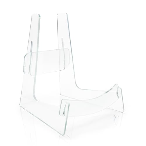 VLKAVIVA Clear Acrylic Guitar Stand & Holder for Acoustic, Electric & Bass
