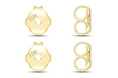 10K Yellow Gold - Two Pair Set