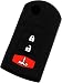 KeyGuardz Keyless Remote Car Flip Key Fob Outer Shell Cover Soft Rubber Case for Mazda CX-5 CX-7 CX-9 MX-5 MPV RX-8