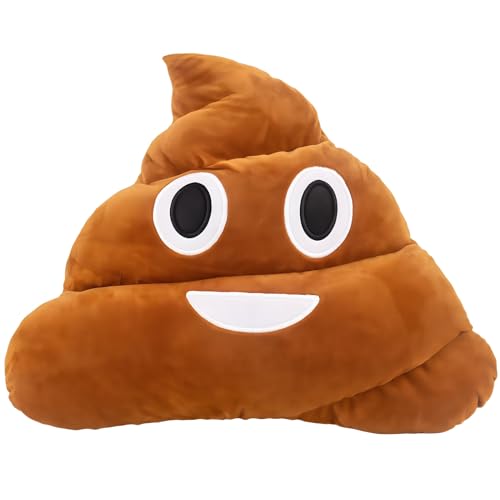 SKIPTHYBER Poop Plüschtier Poop Emoticon Plüsch SofaKissen Kuscheltier Kissen, Niedliches Kaka-Spielzeug Geschenke für Kinder und Freunde,...