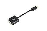 C2G 8 Inch DisplayPort Male to Single Link DVI-D Female Adapter Converter - Black 54321