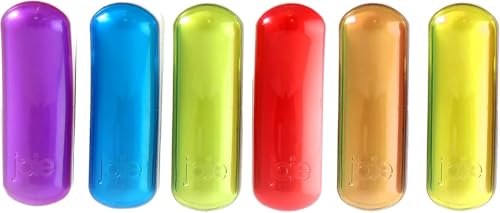 Joie Rainbow Bag Clips – 6-Piece Set, Durable Plastic Clips for Snacks & Food Storage