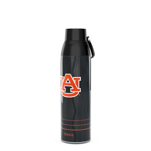 Auburn Tigers - Full Speed Triple Insulated Tumbler Travel Cup Keeps Drinks Cold & Hot, 26oz, Stainless Steel