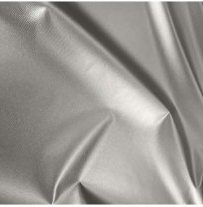 EU Fabric Sunlight Reflective Silver Fabric | High-Quality UV Protector Material for Sewing and Windshield Sun Shade | Waterproof Outdoor to Keep Heat Out (1 Metre x 160cm)