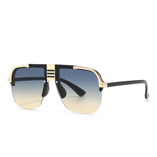 Lunettes de soleil tendance homme et femme style urbain anti-éblouissement