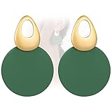 Círculo redondo simple para colgar, fácil de combinar con tu vestido. Vestido casual para ir de compras, vestido elegante de oficina, fiestas, citas u otras ocasiones importantes.