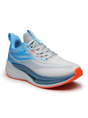 Image of Action | Athleo | TURBO-2401 | Men's | Lace-Up | Running | Shoes | Trendy | Lightweight | Comfortable | Durable | Sports | Shoes