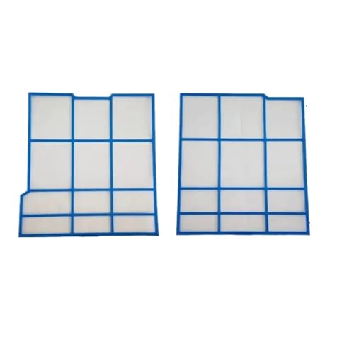 Juego De Filtros De Aire Acondicionado (izquierdo: 31,5 X 29,8 Cm, Derecho: 31,5 X 28,5 Cm), Compatibles Con Hitachi. Borde Personalizado (no De Plástico).