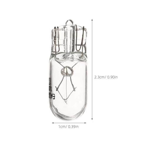 GLEAVI 10 Peças Lâmpadas De Painel De Instrumentos Lâmpadas Pequenas Luzes Do Painel Do Carro 12V 5W