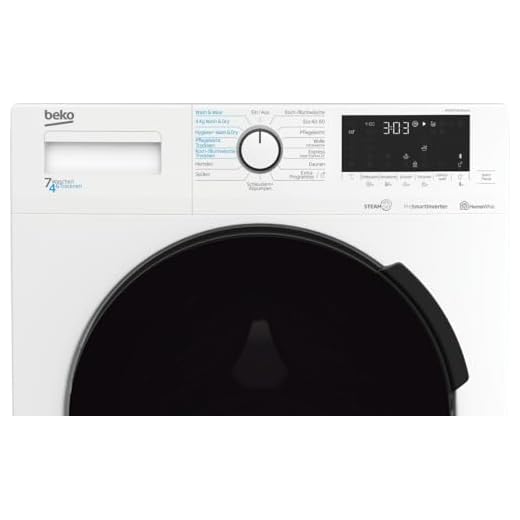 Beko WDW75141Waschtrockner mit Dampffunktion