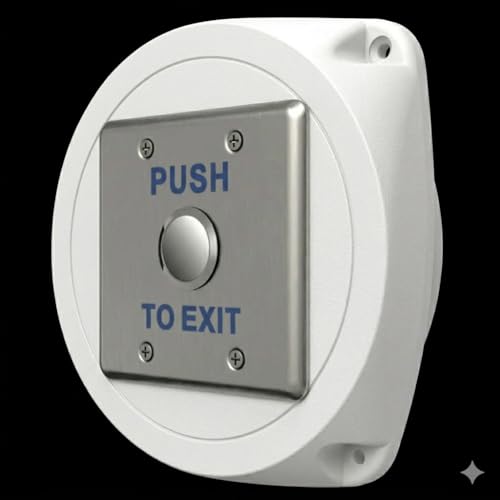 Image of CctvJunction Box, White, Pure Virgin Plastic, 5x5 Inch, Round with Square Surface, for IP and HD Cameras, Pack of 4