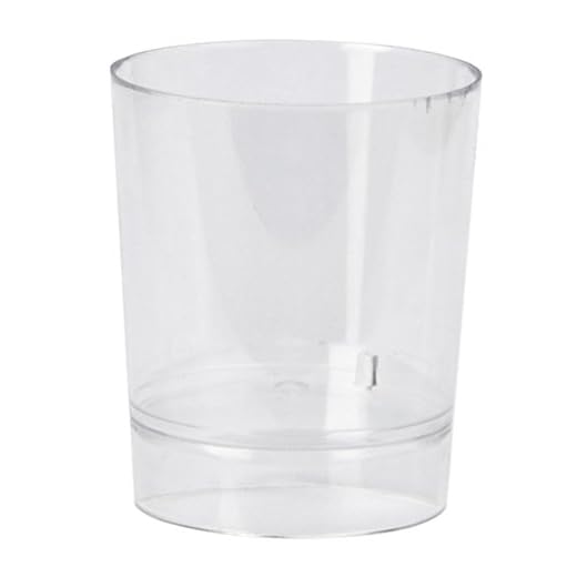 VM Vaso Chupito Plástico - Caja 1.000 unds. (Transparente)