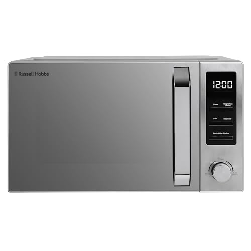 Russell Hobbs Digital Microwave 23 Litre 900W Stainless Steel with 8 Auto Cook Menus & Defrost...