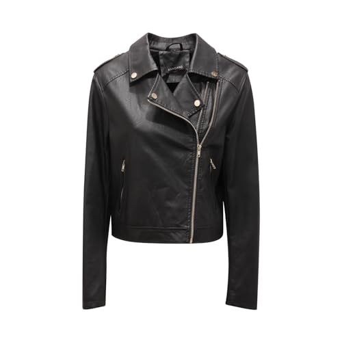 Blouson en simili cuir Mangano Falesia 9450AU pour un style rock et élégant