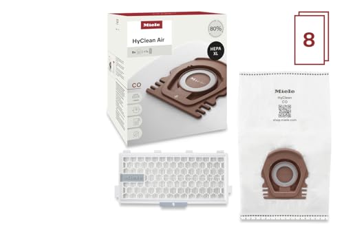 Image of Miele CO Vacuum Cleaner Bags, Allergy XL-Pack for Guard M1 Vacuums