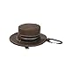 Fjlitx Mini Coin Purse Leather Wallet Cowboy Hat Shape Change Purse Men's Pocket with Keychain Fashionable Keychain Wallet Travel Gift Coin Pocket