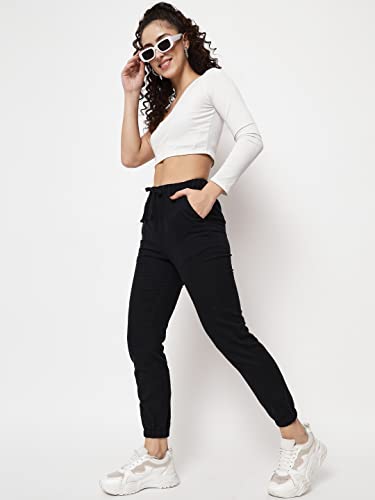 Image of Q-rious Women's Comfort Fit Cotton Blend Joggers