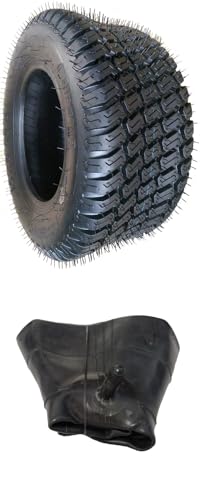 1 manguera + 1 neumático para cortacésped Wave de 16 x 7,50 – 8 pulgadas, para tractor cortacésped, cortacésped, 16 x 7,50-8, 16 x 7,5-8, cubierta de neumáticos
