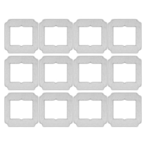 12 Piezas Winbot Mini Almohadillas De Fregona De Repuesto Para Winbot Mini Robot Limpiador De Ventanas Número De Parte W-Cc02-0012, Kit De Accesorios De Paños De Fregona Lavables