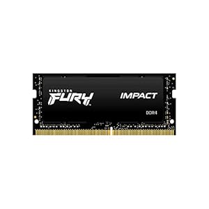 Kingston FURY 8GB 3200MHz DDR4 CL20 SODIMM Fury Impact, Black (KF432S20IB/8)