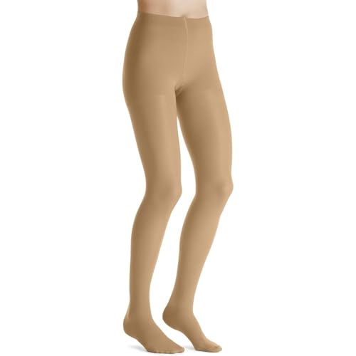 Image of JOBST UltraSheer Waist-High Compression Stockings for Women - Closed Toe - Medical Compression 20-30 mmHg - For Varicose and Spider Veins - Helps Prevent Swelling