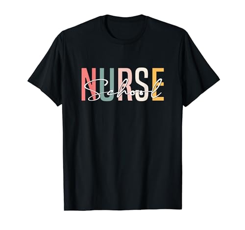 Vintage School Nurse Apreciation Nurse Day Back To School Camiseta
