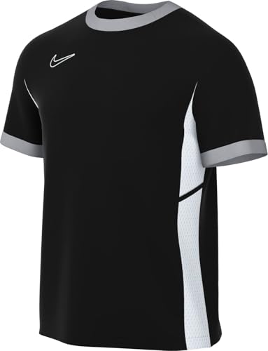 Nike FZ9754-010 M NK DF ACD25 SS Top Sweatshirt Hombre Black/Wolf Grey/White/White Tamaño L