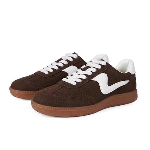 Sneakers for Women Business Casual Tennis Shoes Comfortable Lace up Slip on Women's Fashion Sneakers3