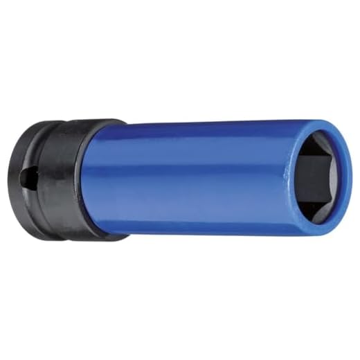 GEDORE red R63041716 Kraftschraubereinsatz 1/2" 6-kant, mit Schonhülse Schlüsselweite 17 mm