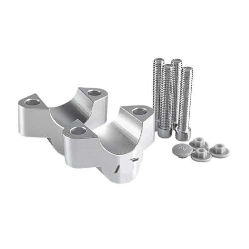 Réhausseur de guidon moto adaptateur extension collier serrage