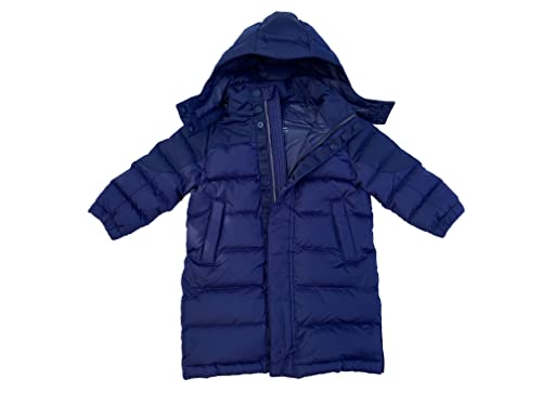 POLO RALPH LAUREN Toddler Boys' Water-Repellent Quilted Down Long Coat (N(4001)/B, 2T)