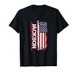 Jackson City USA Black Unisex-Adults T-Shirt Small Classic Fit Crew Neck Short Sleeve Love Theme T-Shirt