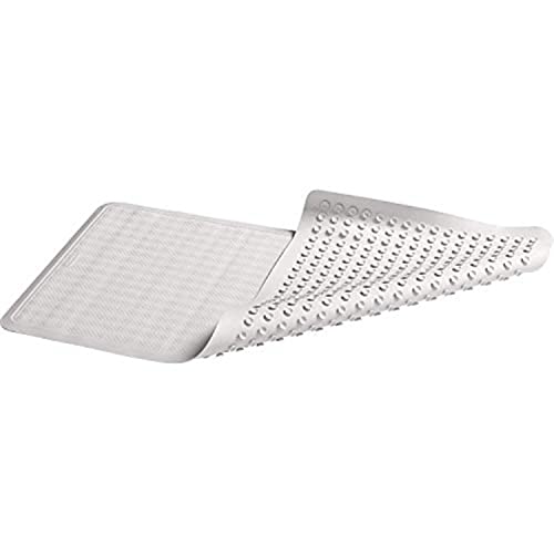 Rubbermaid Commercial Products Safti-Grip Bath and Shower Mat, 28-Inch X 16-Inch, Large, White, Suction-Backed, Non-Slip for Shower Stall/Bathtub/Bathroom Rubbermaid Commercial Products Safti-Grip Bath and Shower Mat, 28-Inch X 16-Inch, Large, White, Suction-Backed, Non-Slip for Shower Stall/Bathtub/Bathroom