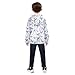 KEIGE Flower Butterfly Boys Fleece Coat,Children's Zip-Up Hoodie Jacket,Baby Warm Fashion Outerwear 7-8T,A111207