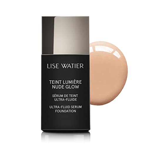 Lise Watier Teint Lumière Nude Glow Ultra-Fluid Serum Foundation, Beige Nu, 0.94 Fl Oz #TOP4