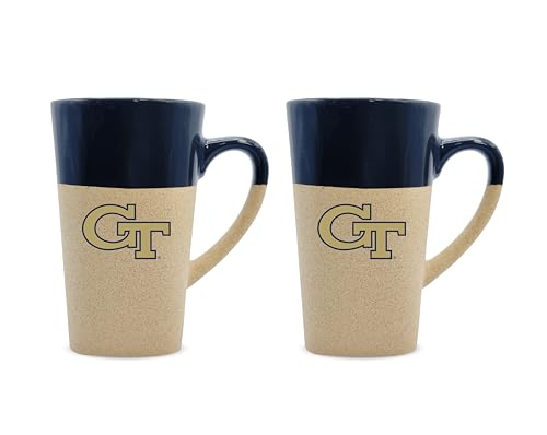 Set de 2 Tazas de Cerámica 16oz Georgia Tech miniatura 1