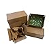 100 6x4x4 Cardboard Paper Boxes Mailing Packing Shipping Box Corrugated Carton