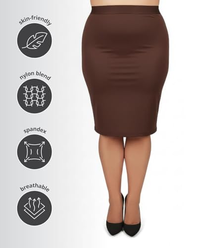Image of MeMoi Plus Size Curvy Ultra Sheer Control Top Pantyhose