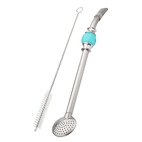 Garneck Paille Bombilla Pour Thé Maté Avec Filtre En Acier Inoxydable Pour Feuilles De Thé Maté