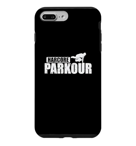 Hardcore Parkour �X�|�[�c �g���[�j���O �t�B�b�g�l�X �X�}�z�P�[�X iPhone 7 Plus/8 Plus �p