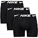Nike Herren Dri-Fit Esmicro Trunks 3Pk, Black/Black/Black, L