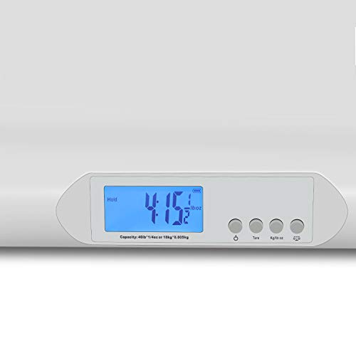 Baby Scale, Digital Infant Scale, Multi-Function Digital Scale, Toddler Scale, Puppy Scale, Pet Scale, Auto-Holding Function, Large LCD Display, Feeding Comparison, Weights in pounds and Ounces - Thumbnail 5