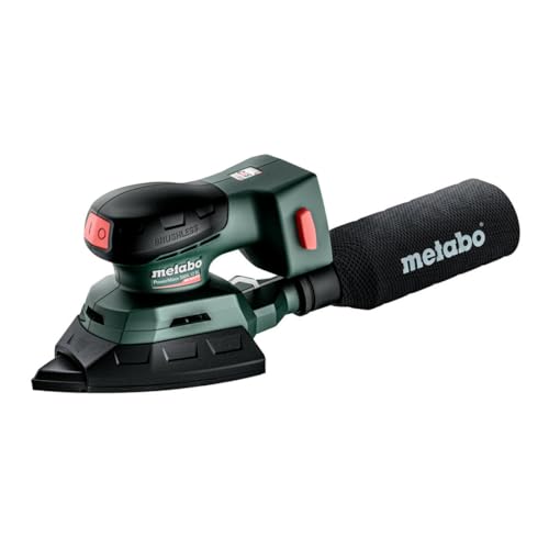 Akku-Multischleifer PowerMaxx sma 12 bl (602037850) mit 100 x 150 mm Schleifplatte Karton - Metabo