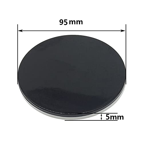 Microscope Round Plastic Working Stage Plate for Stereo Microscope Accessories, Diameter 95 Mm