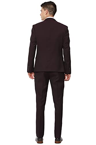 Image of Van Heusen Men's Polyester Blend Three Piece Suit-Dress Set