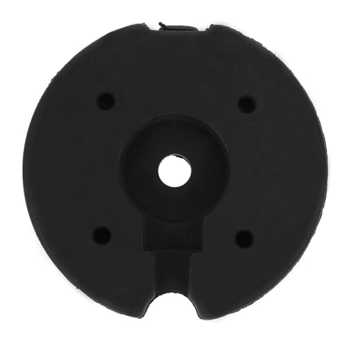 Base redonda de hierro para lámpara de mesa con contrapeso pesado y soporte estable de oficina