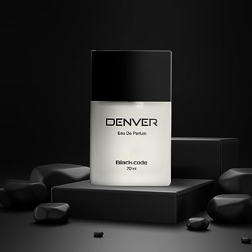 Image of DENVER Black Code Perfume For Men - 70ML|Premium & Long Lasting Perfume| Eau de Parfum