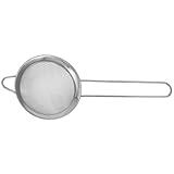 VALICLUD Feines Mehlsieb mit Griff aus Feinmaschiges Küchensieb für Mehl Puderzucker Kakaopulver Backen und Kochen Vielseitiger Kleiner Sieb mit Stabilem Mesh
